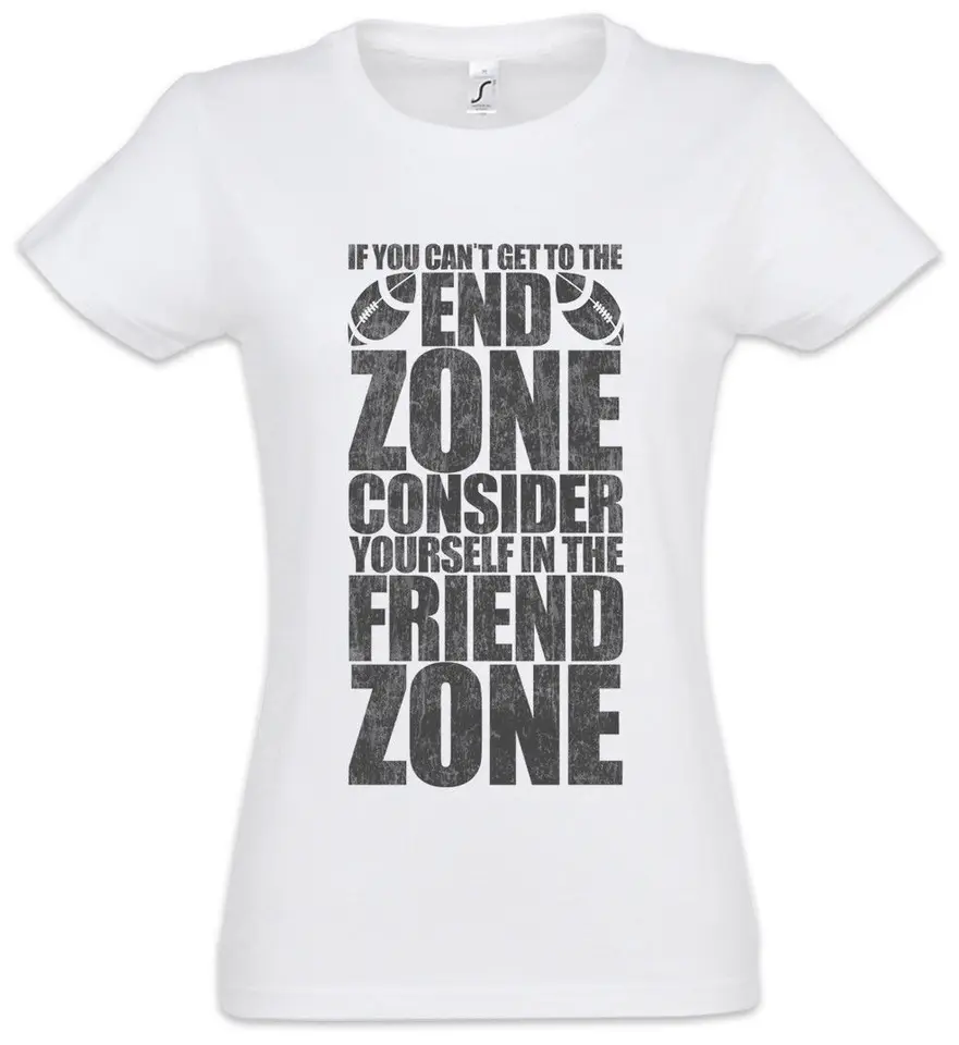 End Zone Friend Zone Damen T Shirt Fun American Football Get To The Friendship Cool Casual Pride T Shirt Men Unisex Fashion T Shirts Aliexpress