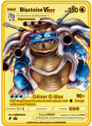 Nouvelle Collection de cartes de jeu Pokemon, jouets de périphérique de dessin animé, carte d'or en métal brillant GX EX VMAX Charizard cadeaux, Version espagnole 