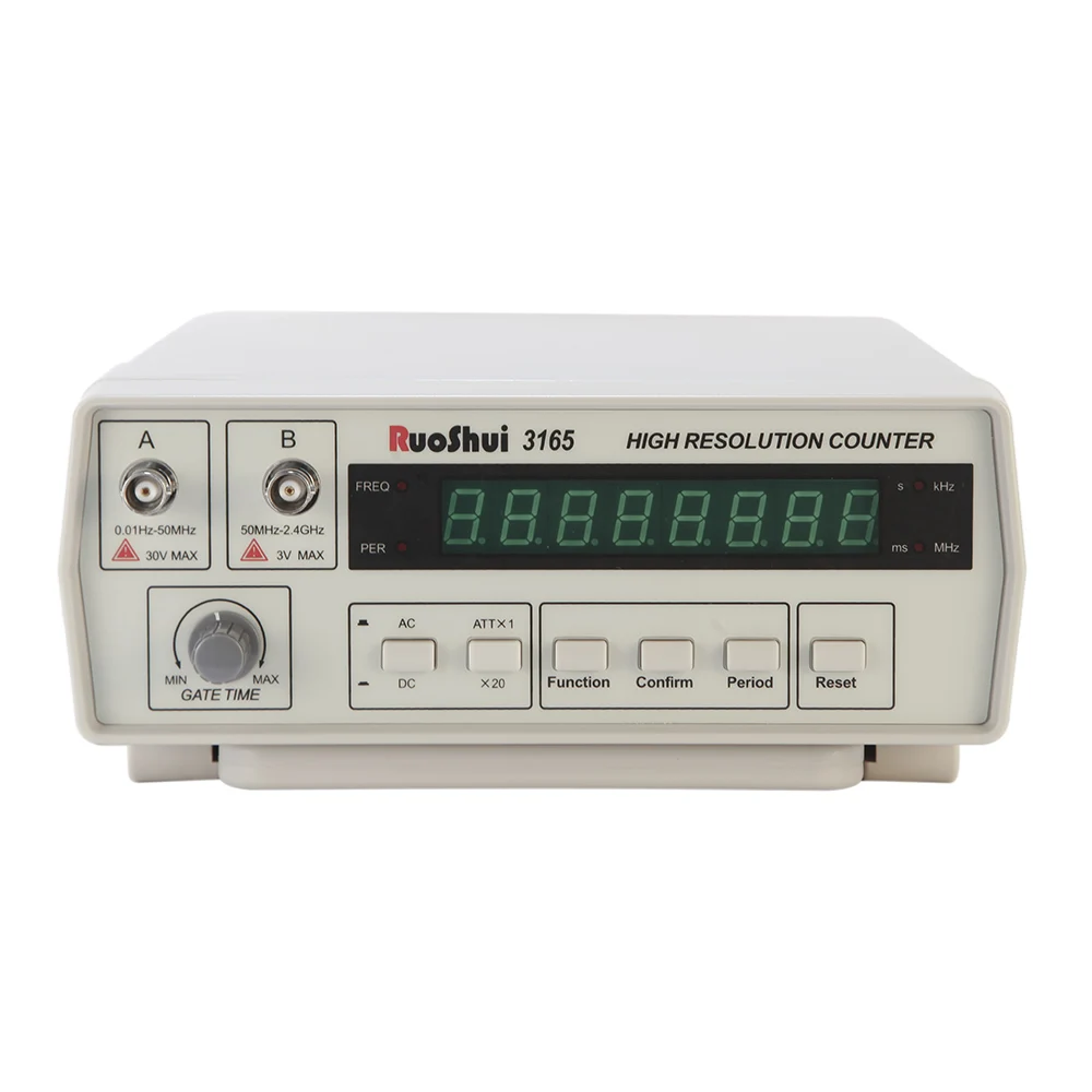 RuoShui VC3165 Benchtop Highe Frequency Counter Resolution Meter 2.4GHz