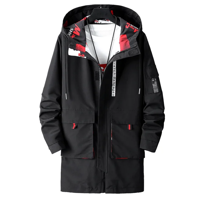 Plus Size 10XL 9XL 8XL 7XL 6XL Black Winter Jacket Men Thick Parkas Casual Jackets Windproof Warm Winter Coat Mens Hooded jacket Red