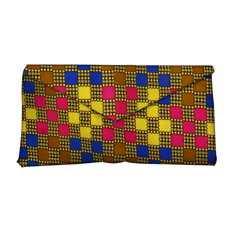 Высокое качество, Базен Riche, африканская восковая ткань с принтами, женские модные вечерние сумки, супер восковые Hollandais с сумочкой WYb382 - Цвет: 2