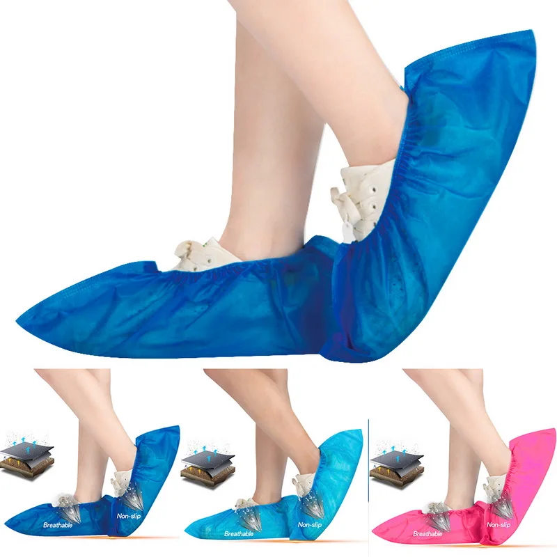 100pcs Disposable Shoes Cover Dustproof Durable Shoe Cover For Kids
