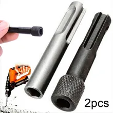 

1/2pcs 60mm Drill Bit Adaptor SDS Hex Shank Screwdriver Holder Drill Bit Adaptor Magnetic Converter 1/4 Inch Power Tools