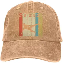 Мужская/Женская Регулируемая ВИНТАЖНАЯ ДЖИНСОВАЯ бейсболка винтажная Ретро Кепка для футболиста грузовика