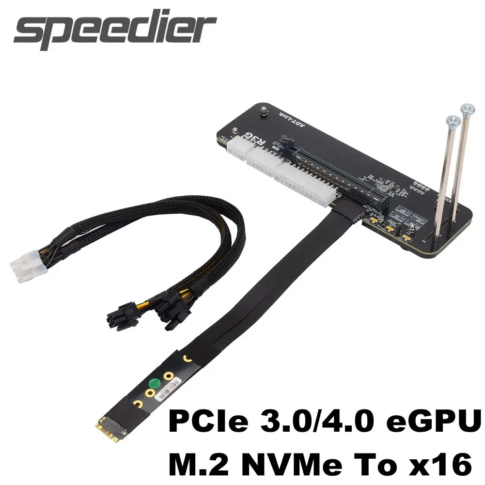 2021-mais-novo-computador-portatil-placa-grafica-externa-riser-cabo-m2-nvme-m-chave-para-pci-e-30-40x4-adaptador-de-riser-egpu-para-itx-stx-nuc