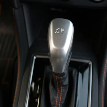 

Car ABS Gear Shift Knob Sequins Cover Case Sticker Fit for Subaru Xv 2018 2019 2020 CarStyling Accessories