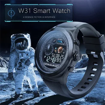 

W31 Multifunction Smart Watch Heart Rate Activity Tracker Bluetooth Sport Smartwatch IP68 Waterproof Pedometer Outdoor Watches