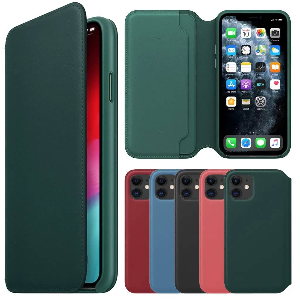 Роскошный кожаный чехол-книжка для iphone X, XS, Max, XS, кошелек со слотом для карт, чехол для iphone 11 pro, max, чехол для сна, пробуждения