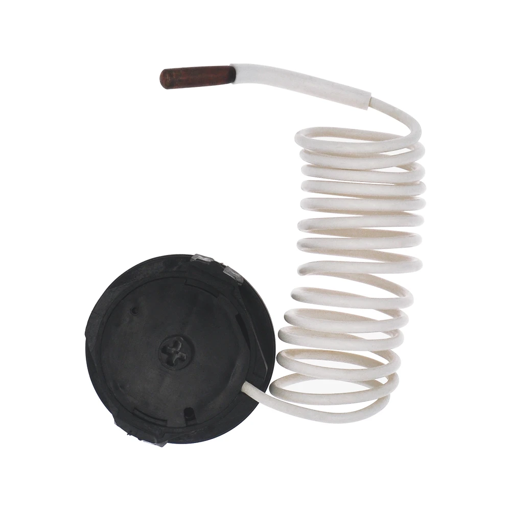 TMP058-12塑料圆形液涨式温度计带塑胶探头-背面