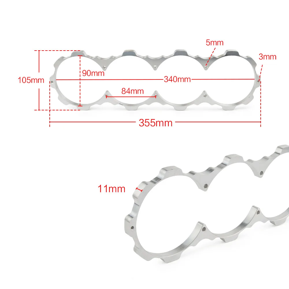 Engine Block Guard Blockguard for Honda Acura SOHC D16 D15 D16Y D16Z civic T6061 aluminum engine block guard