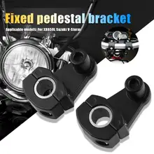 Лидер продаж, руль мотоцикла, стояки, одноцветные, 2 дюйма, поворотные, мотоциклетные, руль, стояки для 22 мм, 28 мм, зажимы для ручек