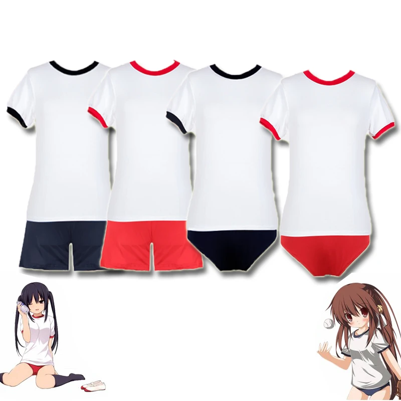 Ropa Deportiva japonesa para disfraces de Cosplay para bebé, uniforme JK, traje de gimnasio para estudiantes, Sexy, camiseta de Anime, pantalones cortos| | - AliExpress