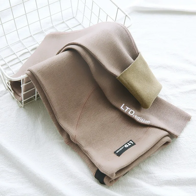 Velvet Maternity Leggings Pants For Pregnant Women Soft Slim Warm Winter Maternity Clothes Solid Thickening Pregnancy Trousers