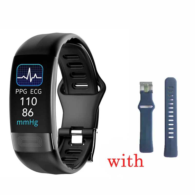 UGUMO P11 Plus Smart Bracelet Body Temperature Monitoring Smart Wristband ECG PPG Smart Watch Heart Rate Blood Pressure Bracelet 