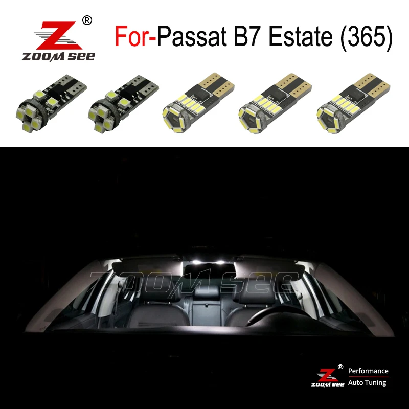 18 шт. светодиодные лампы для чтения в салоне Volkswagen Passat B7 версия Estate (365) (2011 2014)|passat