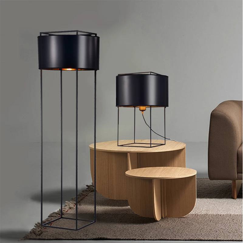 

Modern Table Lamp Iron PVC Desk Lights Decorative Table Lighting Project Light for Living Room Hotel Restaurant