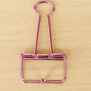 

Creative Hollow Long Tail Clip Simple Metal Clip Iron Folder Swallowtail Clips Office Supplies Assorted Binder Clips