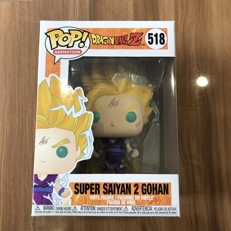 Эксклюзивная официальная анимация Funko pop: Dragon Ball Z - Super Saiyan 2 Gohan Виниловая фигурка