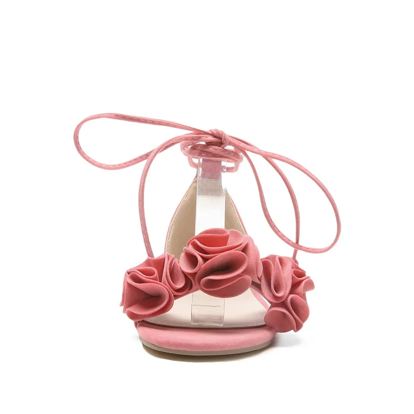 Женские босоножки с ремешком на щиколотке Желтые Повседневные праздничные из