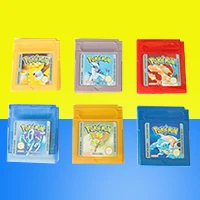 Poke Series set collection of classic video game cards for Nintendo console cassette GBC USA / Spain / French / German Language - ANKUX Tech Co., Ltd