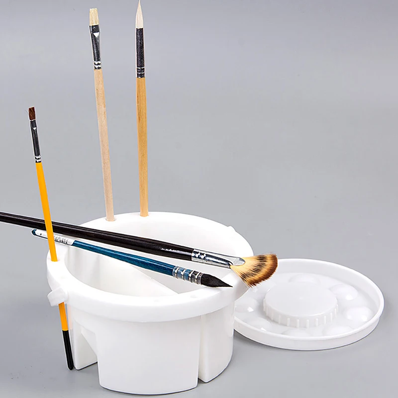 Набор кистей для художника переносная живопись щетка моющее ведро ручка мытья