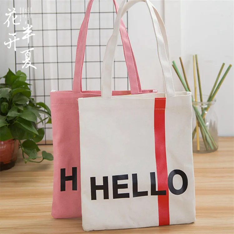 

Micro 2018 New Style WOMEN'S Shoulder Bag Canvas Bag WOMEN'S Bag Fashion Environmentally Friendly Shopping Bag