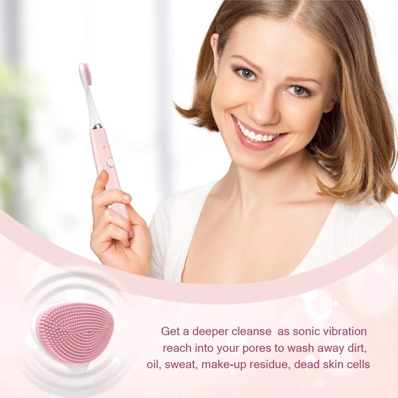For Xiaomi SOOCAS X3 X5 Sonic Electric Toothbrush Head SOOCARE Electric Facial Cleansing Brush Heads Massage Brush For Xiaomi SOOCAS X3 X5 Sonic Electric Toothbrush Head SOOCARE Electric Facial Cleansing Brush Heads Massage Brush