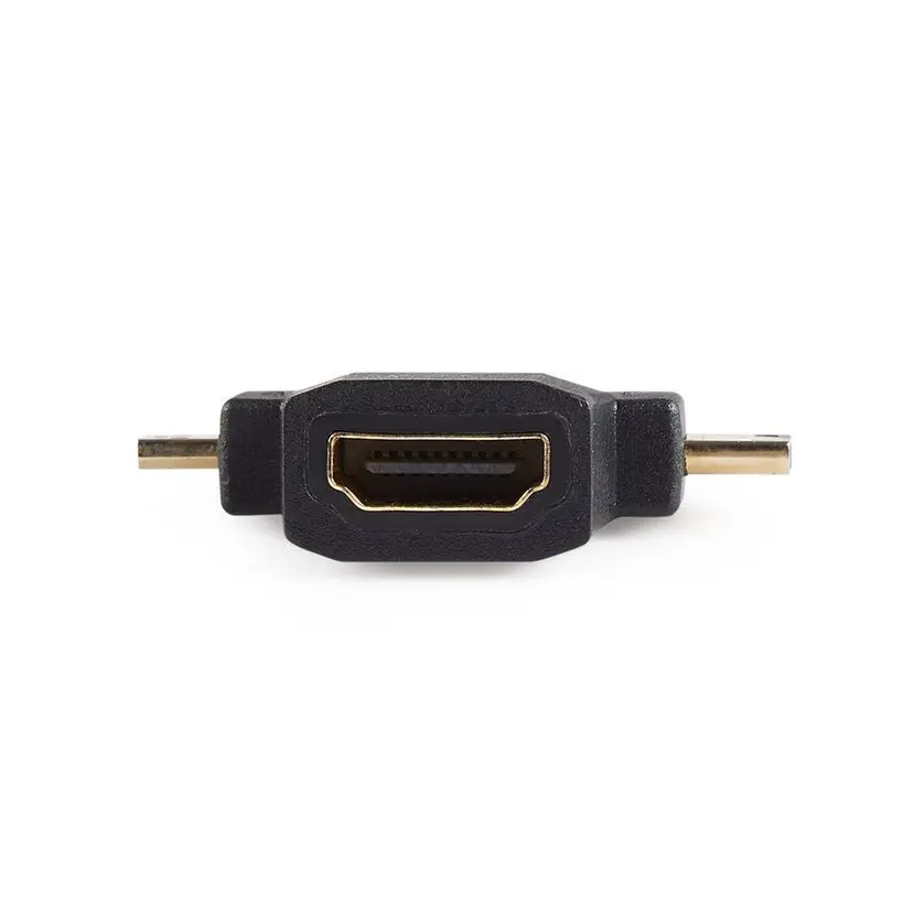 Centechia 3 в 1 HDMI к Micro HDMI Мужской мини HDMI мужской 1,4 женский кабель адаптер T Форма конвертер для HDTV 1080p HDMI кабель