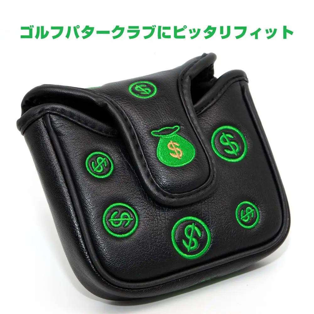 Новинка чехол для клюшки гольфа Дизайн доллара США кожаные головные уборы клюшек