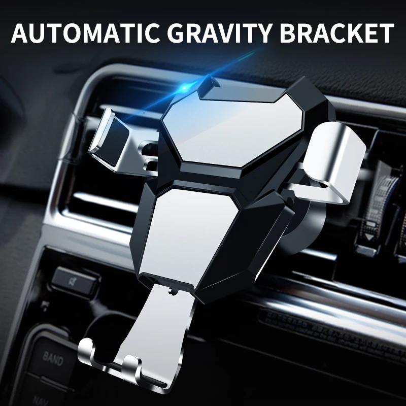 Gravity GPS Stand Car Phone Holder Air Vent Mount Universal Bracket Stable Multi Color forSamsung foriPhone 11 | Мобильные телефоны