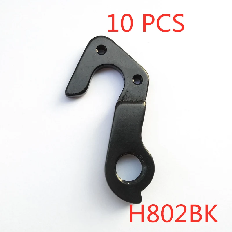 10pcs/lot MTB Bicycle Derailleur hanger Gear Hanger for bike GT Avalanche 9R elite - Color: WGH802BKP10