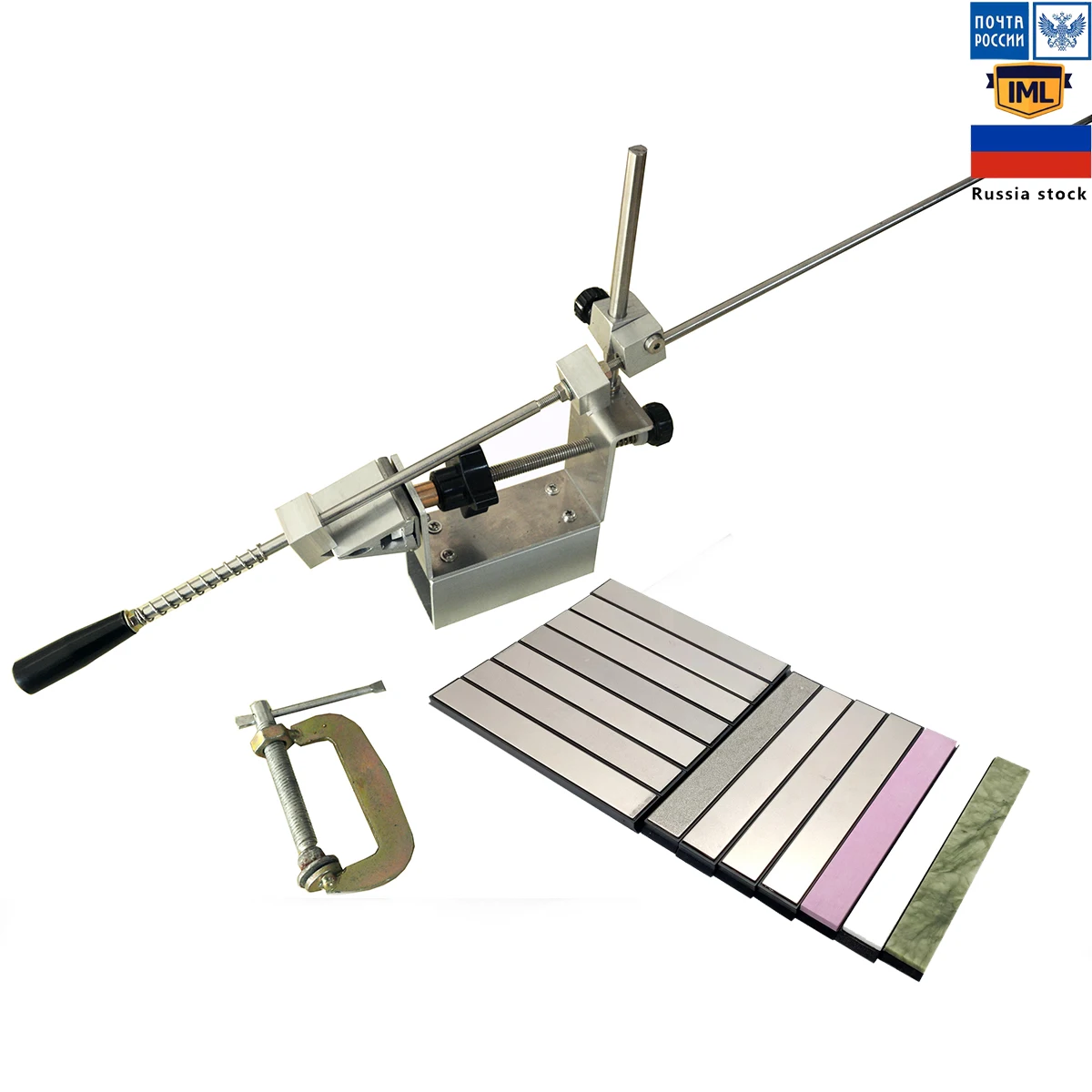 

Knife Sharpener Professional Larger Degree Newest Portable 360 Degree Rotation clip Apex edge EDGE KME system 1 diamond stone