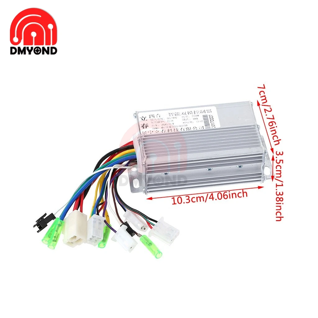 Greentime 36 В/48 в 350 Вт контроллер двигателя для электрического велосипеда