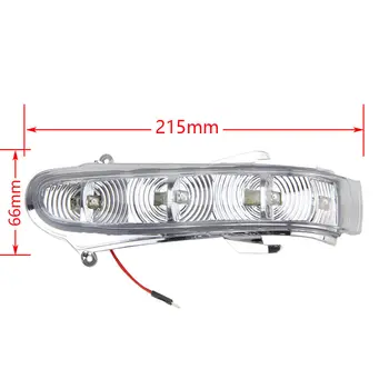

2pcs LED Turn Signal Indicator Light For Mercedes W220 S320 S430 S500 1992-2002
