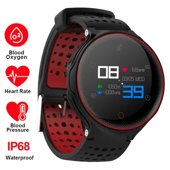 

Smart Watch Men's Sport Bracelet Color Display Touch Bluetooth Heart Rate Blood Pressure Oxygen Sleep Monitor for Android IOS