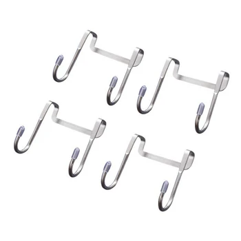 

4 Pcs Drawer Cabinet Hook 304 Stainless Steel S-Shaped Hook Suitable for Kitchen, Cabinet, Drawer, Bathroom,Etc.