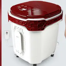 Ванна для ног Автоматическая для мытья ног Электрический массаж дома ног терапия машина отопление постоянная температура