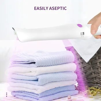 

Portable UV Light Sanitizer Hand Wand Germicidal Disinfection Lamp Home UV Sterilizer Travel Handheld Lamp кварцевая лампа#GH