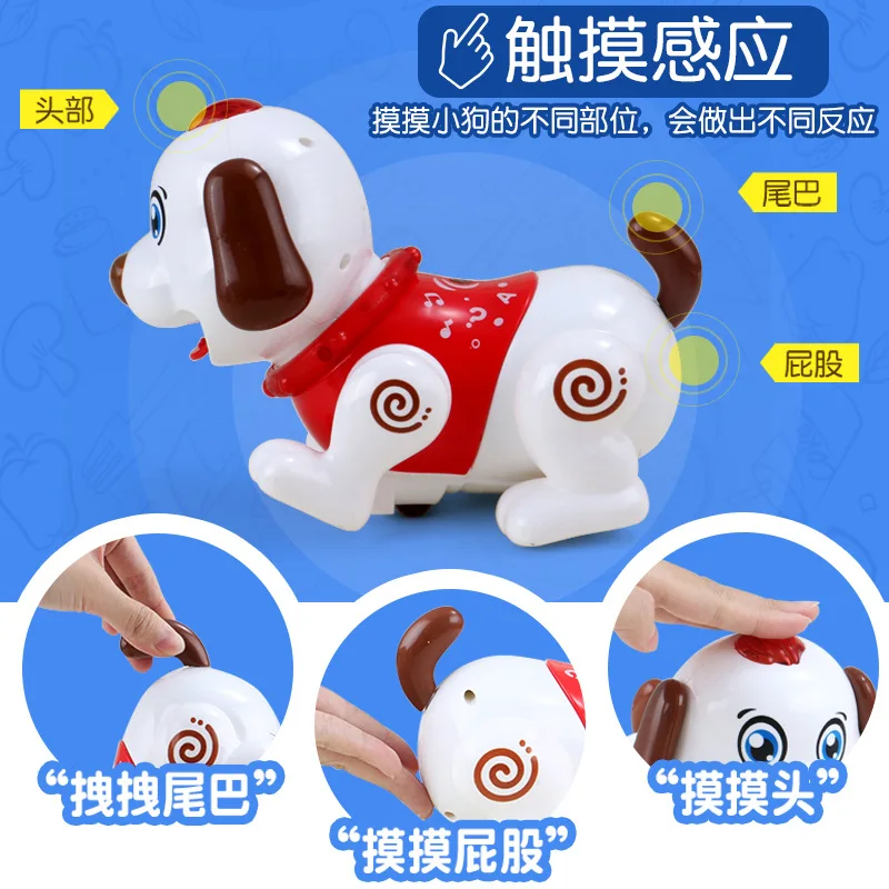 

Genuine Product Scabbers Dog Remote Control Smart Pet Electronic Pet Toy Dog Happy Scabbers Dog