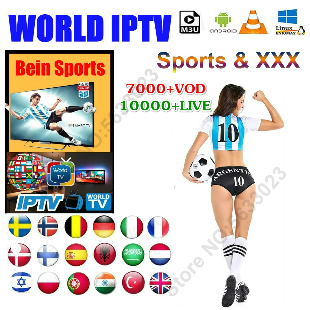 

Stable IPTV M3U subscription server IPTV Live TV support smart TV Android box for USA Spain France Belgium italy Portugal norway