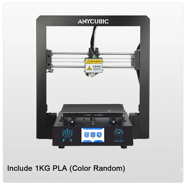 ANYCUBIC I3 Мега 3d принтер жесткая металлическая рамка размера плюс TFT сенсорный экран решетчатая платформа настольная насадка DIY Набор 3d Принтер Комплект - Цвет: I3 Mega anycubic