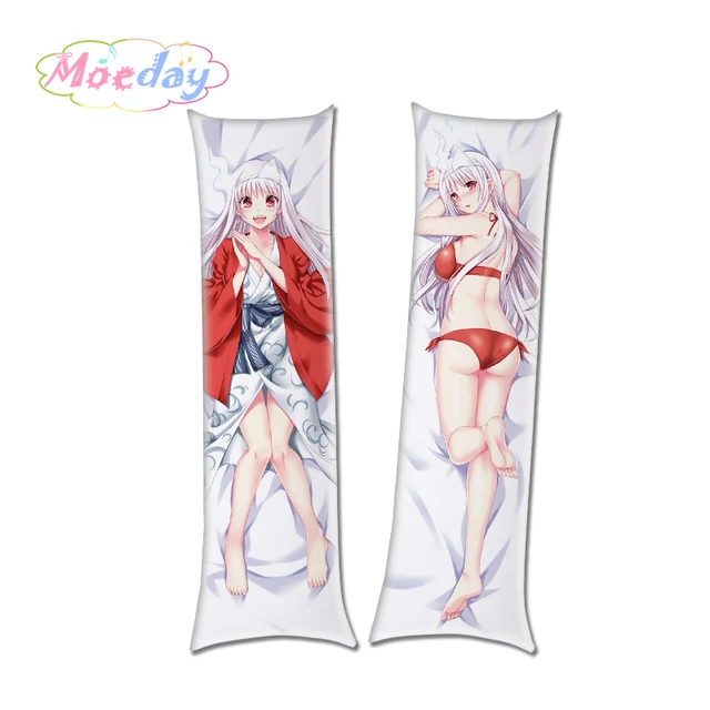 NEW Anime Yuragi Sou No Yuuna San Pillow Covers Dakimakura Case