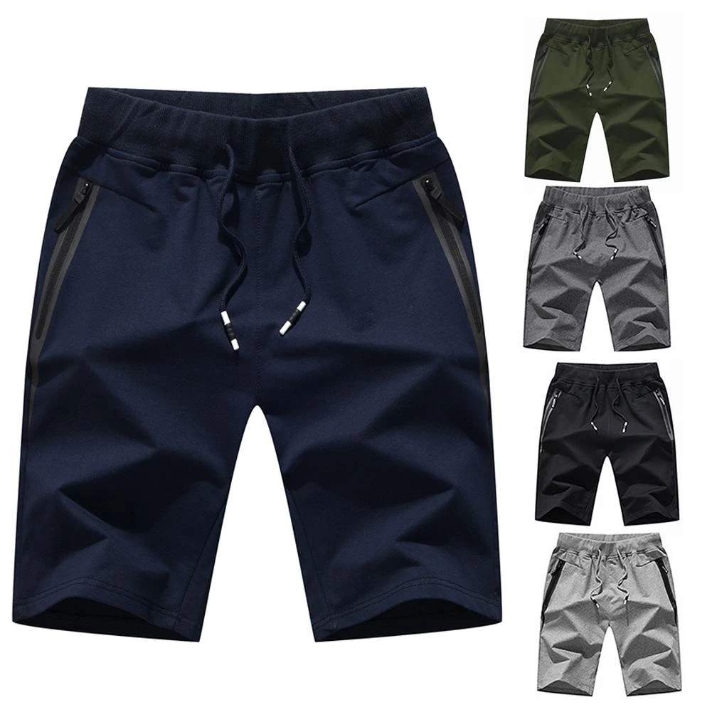 mens shorts with elastic waist and drawstring