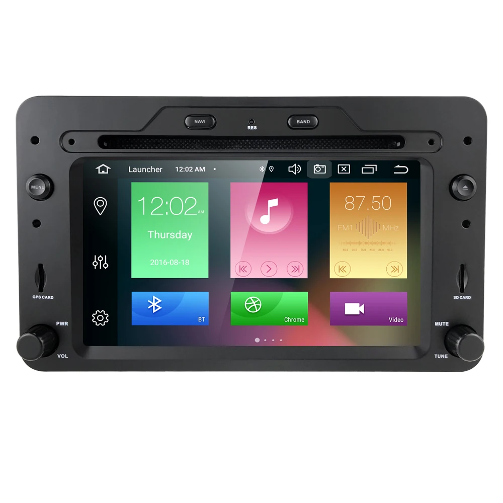 DSP чип Android 9 автомобильный DVD мультимедийный плеер для Alfa Romeo Spider Alfa Romeo 159 Brera 159 Sportwagon с радио gps wifi BT - Цвет: Head Unit