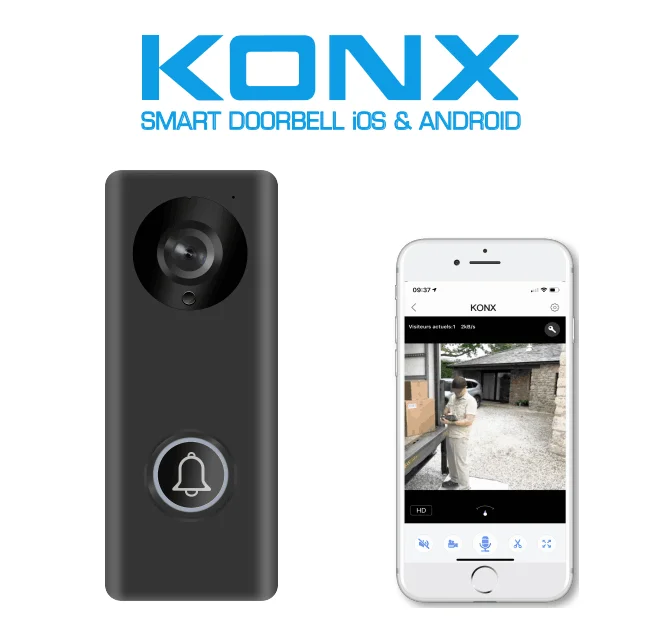 Yoosee-timbre inalámbrico para puerta, 2MP, 1080P, WIFI, compatible con vídeo POE