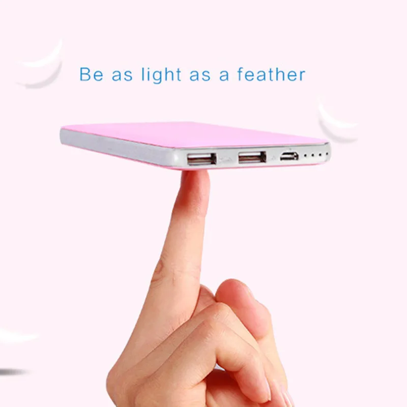 Band New power Bank 10000 mAh 2.1A светодиодный индикатор быстрой зарядки портативный внешний аккумулятор для Xiaomi Iphone