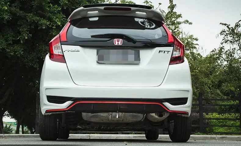 Передний спойлер для бампера Honda fit JAZZ 2018 YCK ABS|Спойлеры и крылья| |