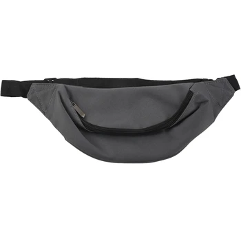 

Bag Fanny Pack Hip Waist Festival Money Pouch Belt Wallet Sport Holiday Kids grey