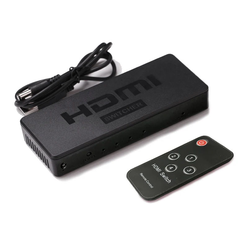 Мини переключатель HDMI Video Converter 1080P Switcher 4x1 4 в 1 out для PS3 PS4 TV Box DVD Компьютер ПК HD ТВ