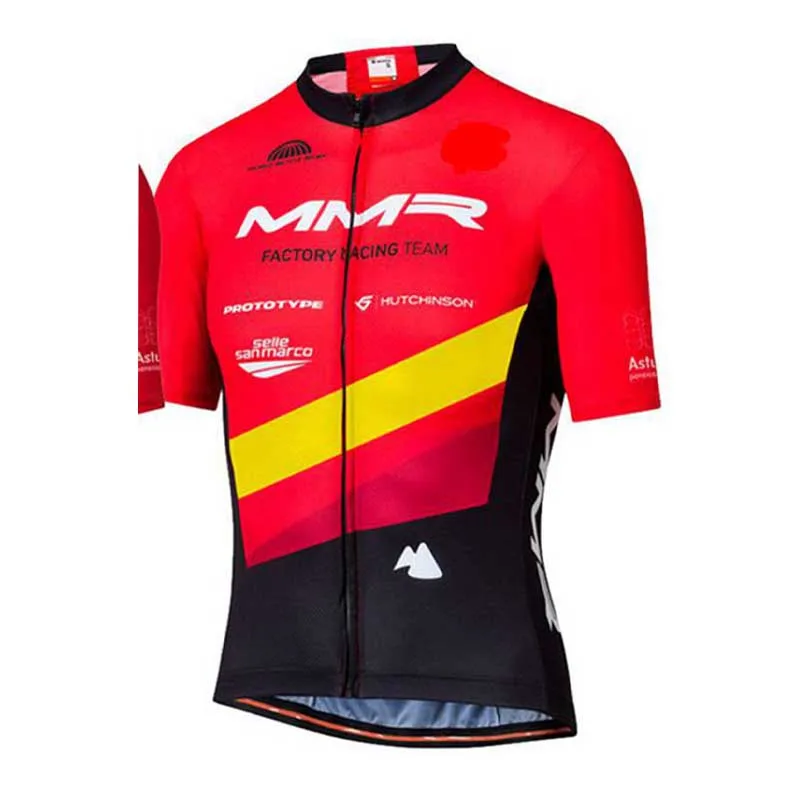 

SPTGRVO LairschDan new red mmr cycling team bike jersey summer mtb clothing 2019 men‘s cycling set maillot woman bicycle outfit